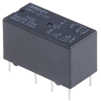 ミニリレー (汎用・ローコスト・2極信号用リレー) G5V-2 omron(オムロン)