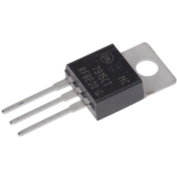 ON Semiconductor 負電圧 3端子レギュレータ， 1A， -15 V 固定出力， 3-Pin TO-220 ON SEMICONDUCTOR