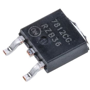 ON Semiconductor 正電圧 3端子レギュレータ， 1A， 12 V 固定出力， 3-Pin DPAK ON SEMICONDUCTOR