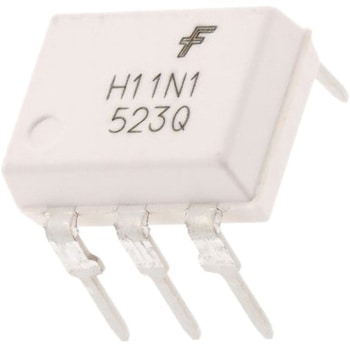 フォトカプラ ON Semiconductor H11N1M， シュミットトリガー出力， 6-Pin ON SEMICONDUCTOR