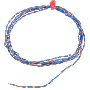 RS Pro 熱電対 温度センサ Kタイプ， ツインツイストテールタイプ， -50℃ に +250℃， 1m - RS PRO