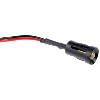 RS Pro LED表示灯， 黄 8mm， 24 V dc RS PRO