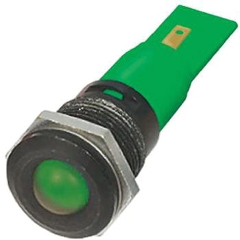 RS Pro LED表示灯， 緑 16mm， 12 V ac/dc RS PRO