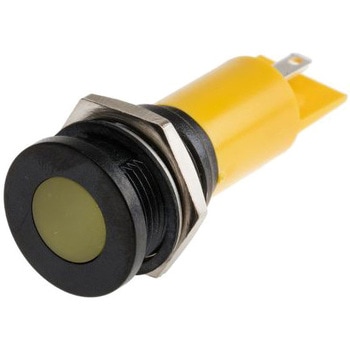 RS Pro LED表示灯， 黄 16mm， 230 V ac RS PRO