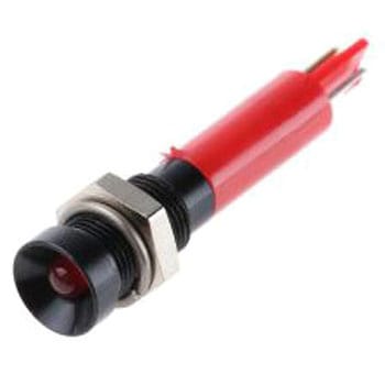 RS Pro LED表示灯， 赤 6mm， 24 V dc RS PRO