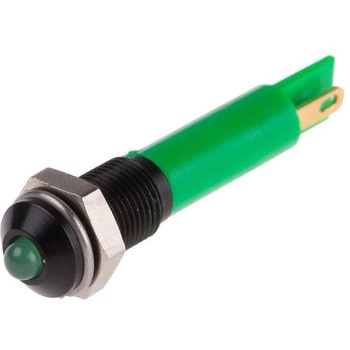 RS Pro LED表示灯， 緑 6mm， 12 V dc RS PRO