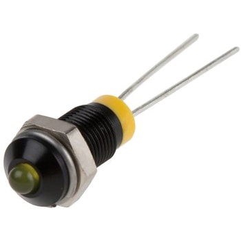 RS Pro LED表示灯， 黄 6mm， 2 V dc RS PRO