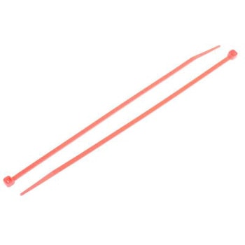 RS Pro 結束バンド， 203mm x 3.6 mm， ピンク， ナイロン 66 RS PRO