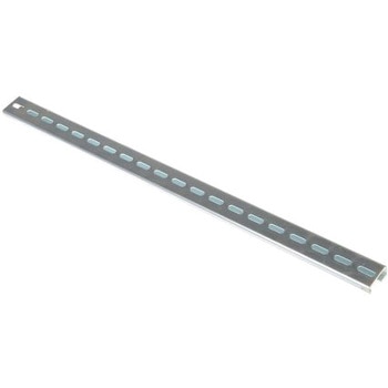 DINレール RS Pro G 溝付き 500mm x 32mm x 15mm RS PRO