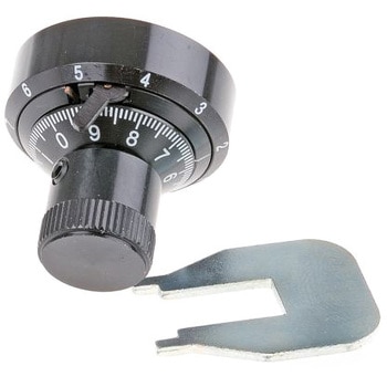 RS Pro ボリューム調整つまみ (ノブ) / ノブ用アクセサリ シャフト：6.35mm， 直径：7.2mm RS PRO