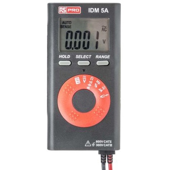 RS Pro デジタルマルチメータ (ハンドヘルドタイプ)，分解能：0.1mV dc RS PRO