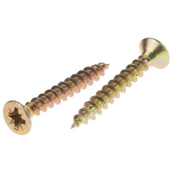 RS Pro 木ねじ ねじサイズ 4mm x 皿頭 鋼 RS PRO