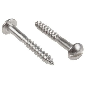 RS Pro 木ねじ ねじサイズ 4mm x 丸形 ステンレススチール304 RS PRO