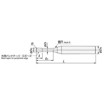 エポックHDコートエンドミル MOLDINO(旧:三菱日立ツール)