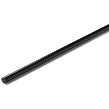 Black acetal rod stock，1m L 30mm dia RS PRO
