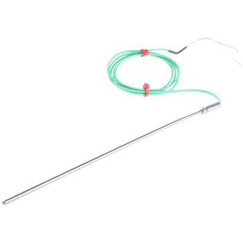 RS Pro 熱電対 温度センサ Kタイプ， フラットペアケーブルタイプ， -40℃ に +1100℃， 250mm RS PRO