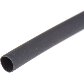 RS Pro 熱収縮チューブ， 収縮前 3.2mm， 収縮後 1.6mm， スリーブ長さ 30cm ポリオレフィン， 黒 RS PRO