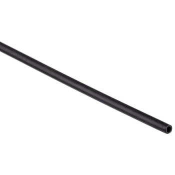RS Pro 熱収縮チューブ， 収縮前 1.6mm， 収縮後 0.8mm， スリーブ長さ 30cm ポリオレフィン， 黒 RS PRO