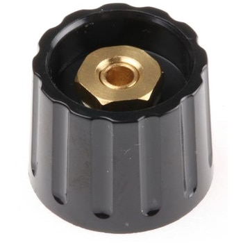 RS Pro コレットノブ シャフト：6mm， 直径：21.3mm， x 高さ：17.1mm RS PRO