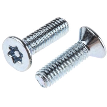 セキュリティトルクス RS Pro M3.5 x 12mm 平形 スチール RS PRO