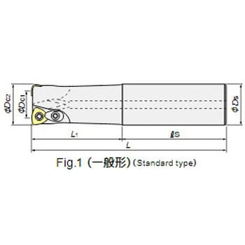 ASRTL3025R-2 エポック高送りラジアスミル3コーナ ASRT形 (シャンク