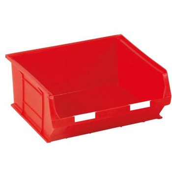 収納容器 RS Pro 高さ 180mm 幅 419mm 深さ 376mm PP 赤 - RS PRO