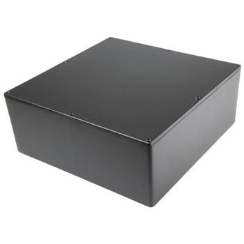 RS Pro アルミケース， アルミニウム 黒， 250 x 250 x 100mm RS PRO