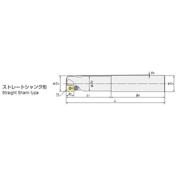 AHRS404042R アルファ ヘビーラジアスミル AHR形 (シャンクタイプ・レギュラー) MOLDINO(旧日立ツール) 全長150mm  AHRS404042R - 【通販モノタロウ】