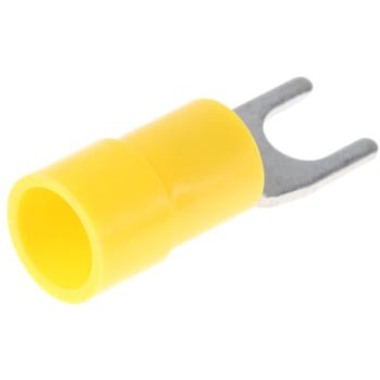 RS Pro Y形圧着端子 SVYSS5-4， 黄 4 → 6mm2 12AWG to， 10AWG RS PRO