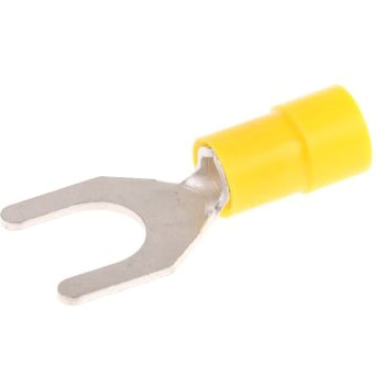RS Pro Y形圧着端子 SVY5-8， 黄 4 → 6mm2 12AWG to， 10AWG RS PRO
