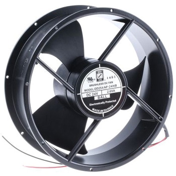 RS Pro DC 軸流ファン 254 x 88.9mm， 電源電圧：24 V dc (OD254シリーズ) - RS PRO