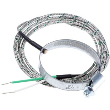 RS Pro 熱電対 PT/K/PIPE/SCM/40/50/2000 Kタイプ， -50℃ に +1100℃ - RS PRO