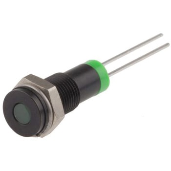 RS Pro LED表示灯， 緑 6mm， 2 V dc RS PRO