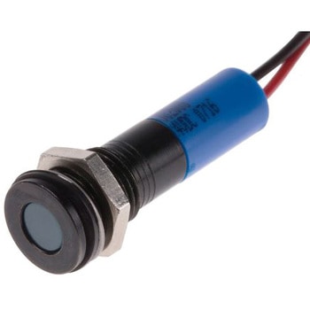 RS Pro LED表示灯， 青 8mm， 24 V dc RS PRO