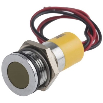 RS Pro LED表示灯， 黄 14mm， 24 V dc RS PRO