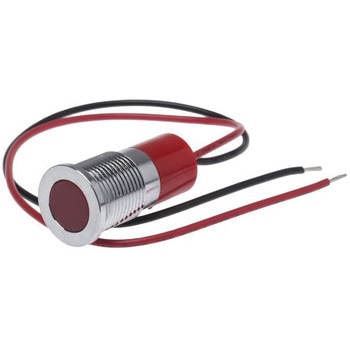 RS Pro LED表示灯， 赤 14mm， 220 V ac RS PRO