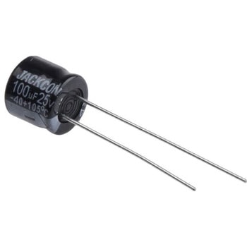 RS Pro アルミ電解コンデンサ 25V dc 100μF RS PRO