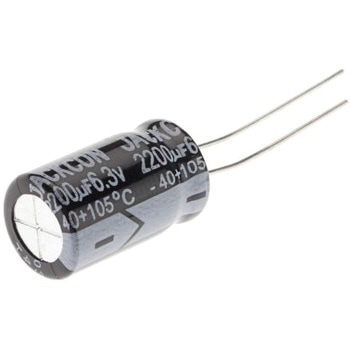 RS Pro アルミ電解コンデンサ 6.3V dc 2200μF RS PRO