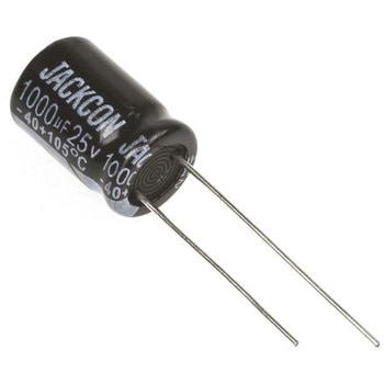 RS Pro アルミ電解コンデンサ 25V dc 1000μF RS PRO