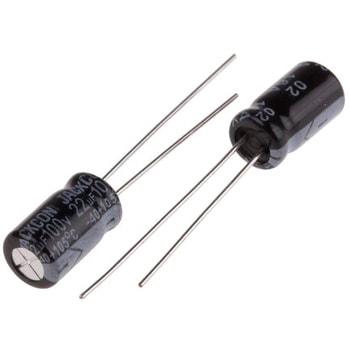 RS Pro アルミ電解コンデンサ 100V dc 22μF RS PRO
