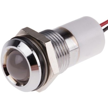 RS Pro LED表示灯 Q14P3CXXW12E, 白 14mm, 12 V dc RS PRO