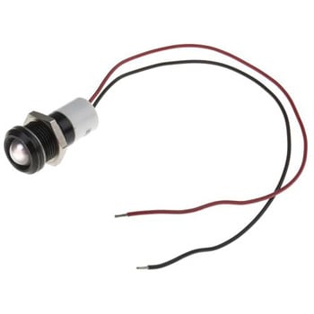 RS Pro LED表示灯 Q14P3BXXW12E, 白 14mm, 12 V dc RS PRO