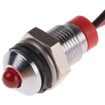 RS Pro LED表示灯 Q6P7CXXR02E， 赤 6mm， 2 V dc RS PRO
