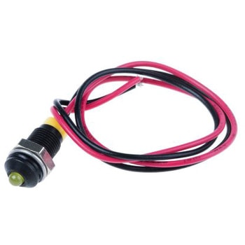 RS Pro LED表示灯 Q6P7BXXY02E， 黄 6mm， 2 V dc RS PRO