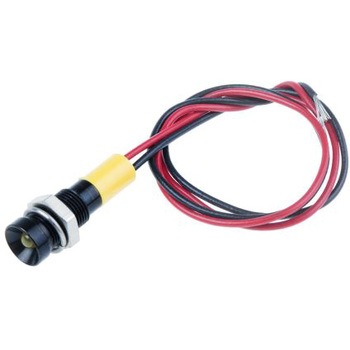 RS Pro LED表示灯 Q6R3BXXY12E, 黄 6mm, 12 V dc RS PRO