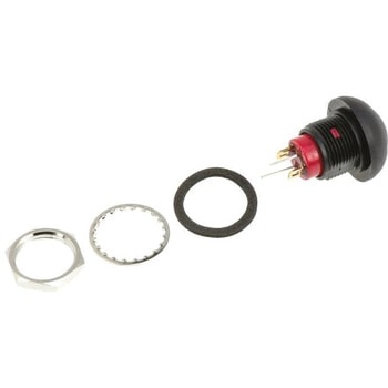 RS Pro ミニチュアプッシュボタンスイッチ， SPST， 400 mA @ 32 V ac， Off-(On)， パネルマウント RS PRO