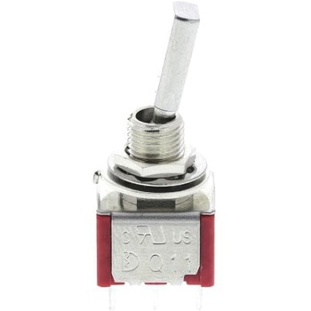 RS Pro トグルスイッチ DPDT On-On ハンダ端子 RS PRO
