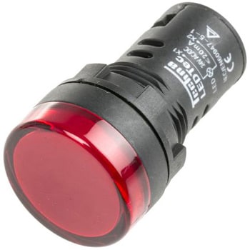 pilot lamp red