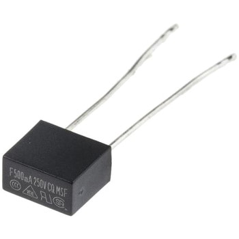 RS Pro ラジアルリードタイプ ヒューズ 500mA， 250V RS PRO