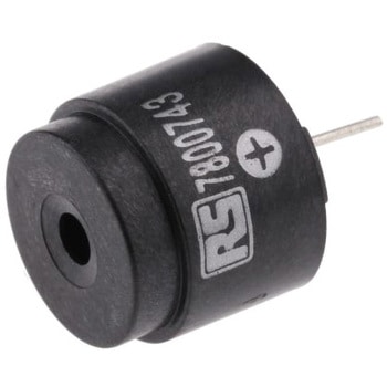 RS Pro 圧電ブザー 85dB スルーホール RS PRO